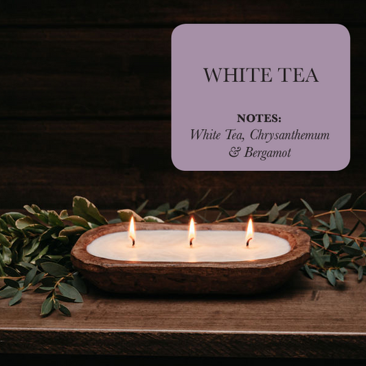 3-Wick Candle - White Tea